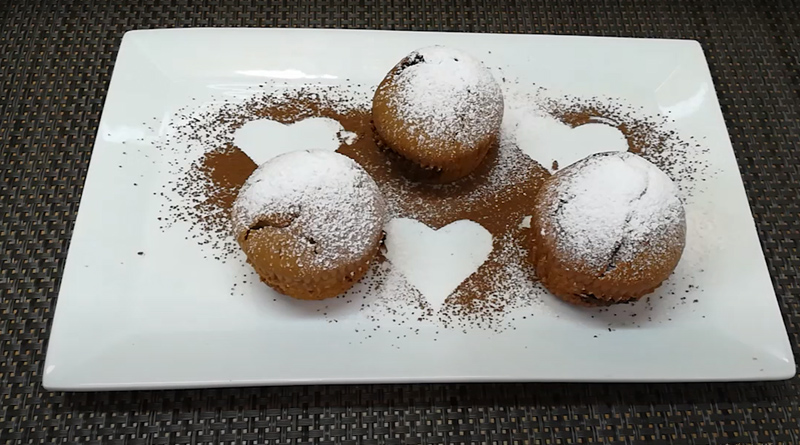 Čokoladni mafini sa nutelom